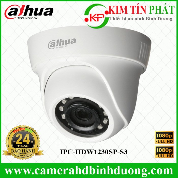 Camera IP 2MP H.265 DAHUA IPC-HDW1230SP-S3