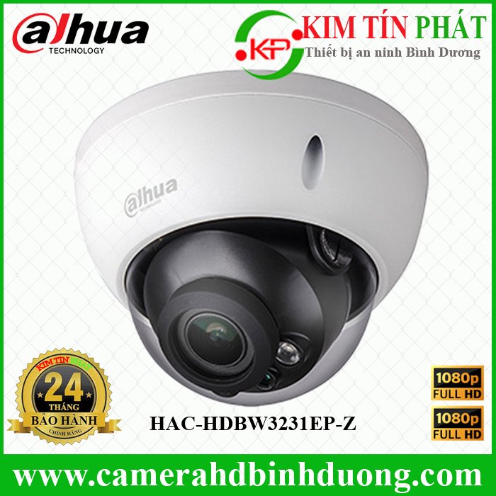 Camera Dome HDCVI 2MP Starlight Dahua HAC-HDBW3231EP-Z