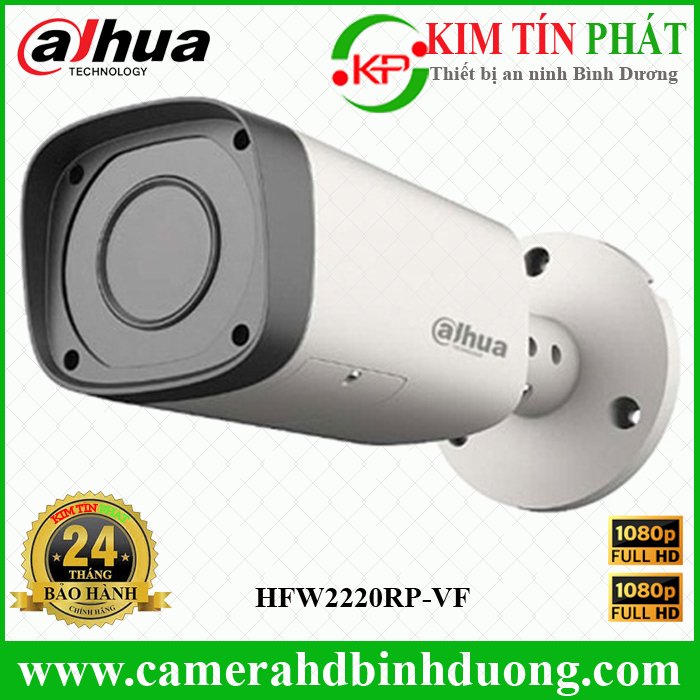 CAMERA HDCVI 2MP DAHUA HAC-HFW2220RP-VF