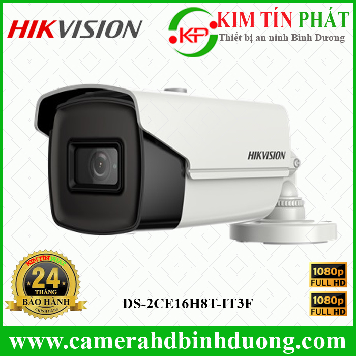 Camera HDTVI Starlight 5MP Hikvision DS-2CE16H8T-IT3F