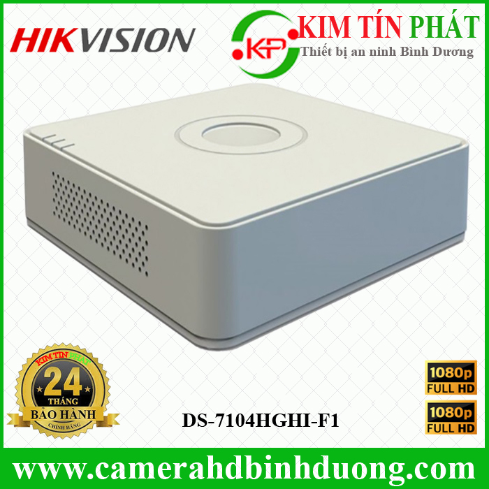 Đầu ghi hình TURBO HD 3.0 4 kênh Hikvision DS-7104HGHI-F1