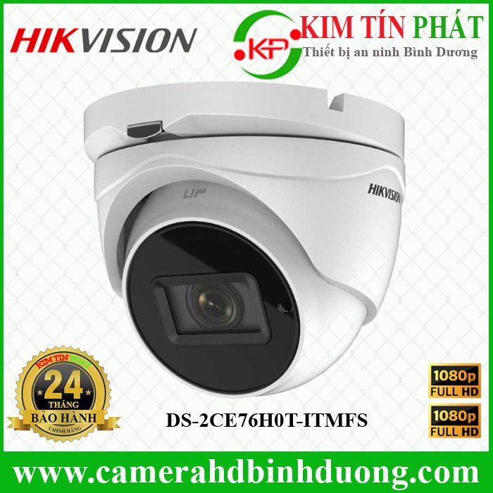 Camera HDTVI 5MP có mic HIKVISION DS-2CE76H0T-ITMFS